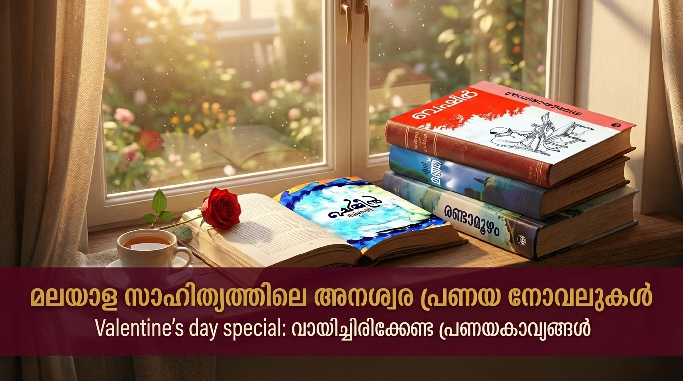 Valentine's Day Special , മലയാള സാഹിത്യത്തിലെ അനശ്വര പ്രണയ നോവലുകൾ
